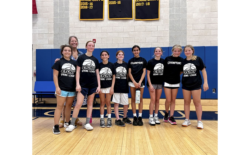 SPRING 2023 6TH GRADE GIRLS CYO CHAMPS!