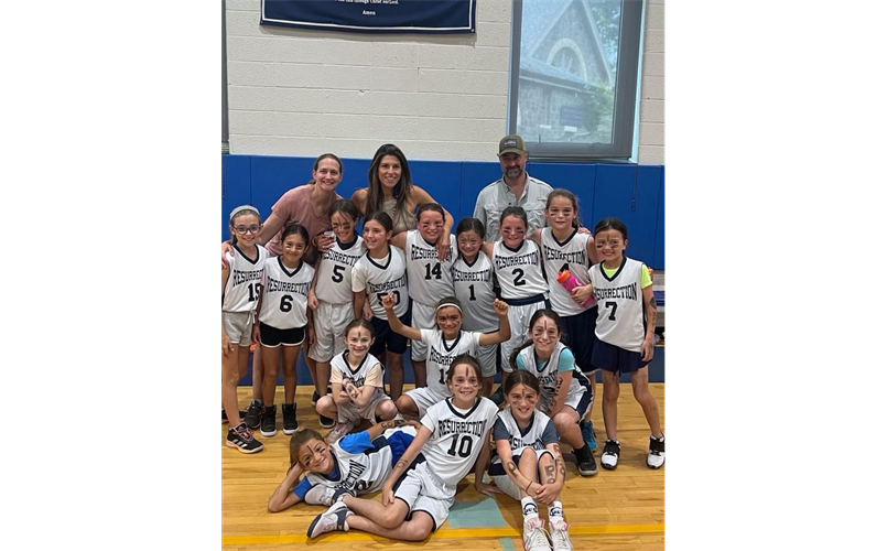 SPRING 2023 3RD GRADE GIRLS CYO CHAMPS!