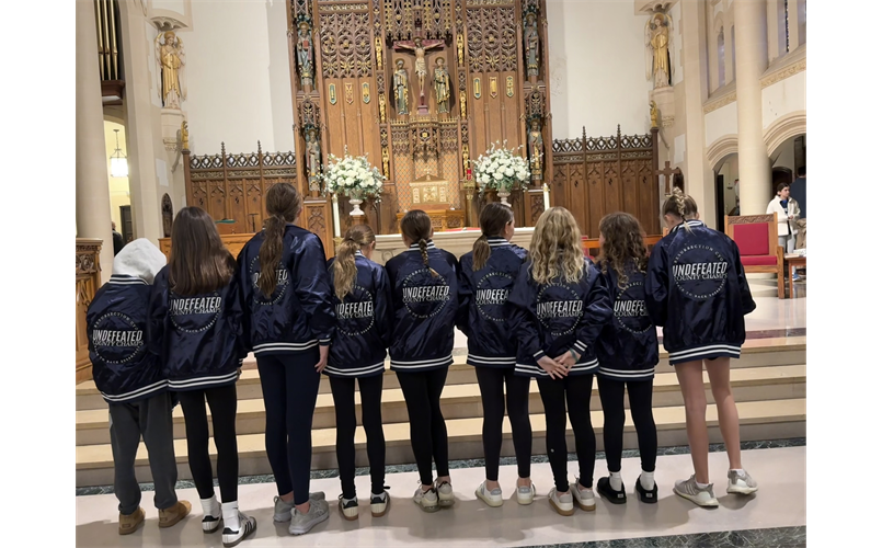 6th Grade Girls at CYO Mass