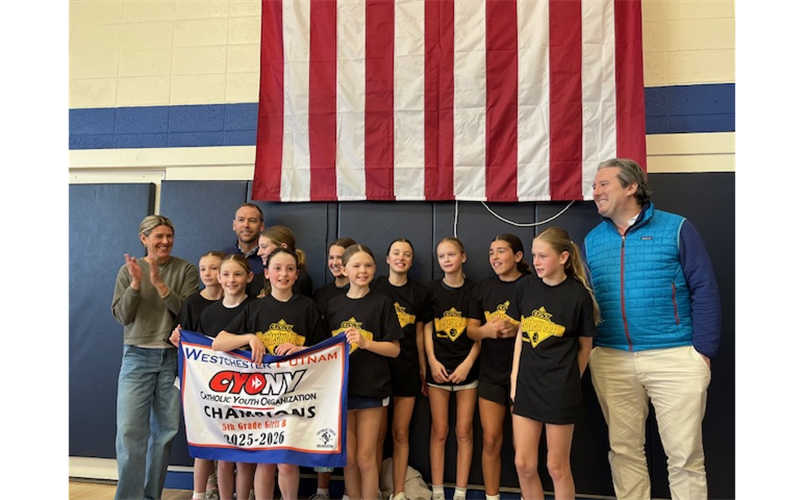 5th Grade girls champs Winter 2025-26