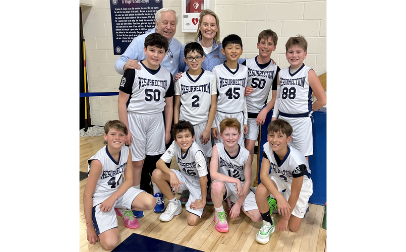 5th Grade Boys Champs - CYO Winter 2025-26