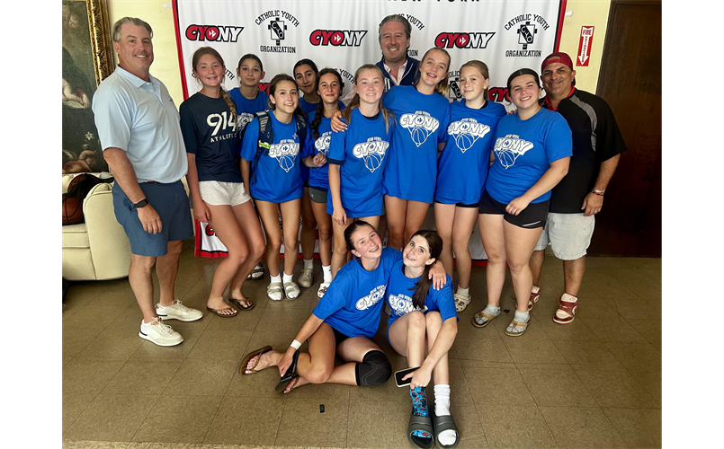 7th Grade Girls Spring CYO Champions